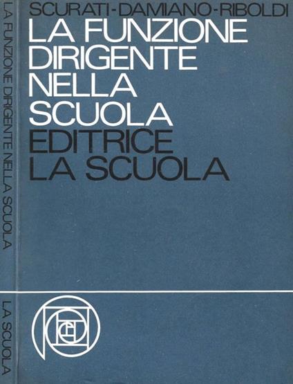 La funzione dirigente nella scuola - copertina