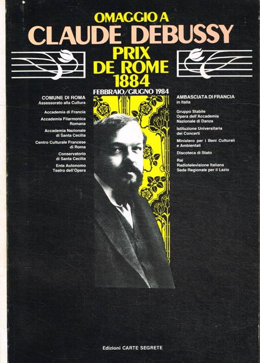 Omaggio a Claude Debussy - copertina