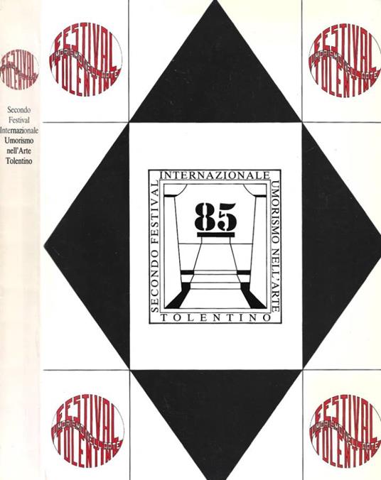 Secondo Festival Internazionale Umorismo nell'Arte 1985 - copertina