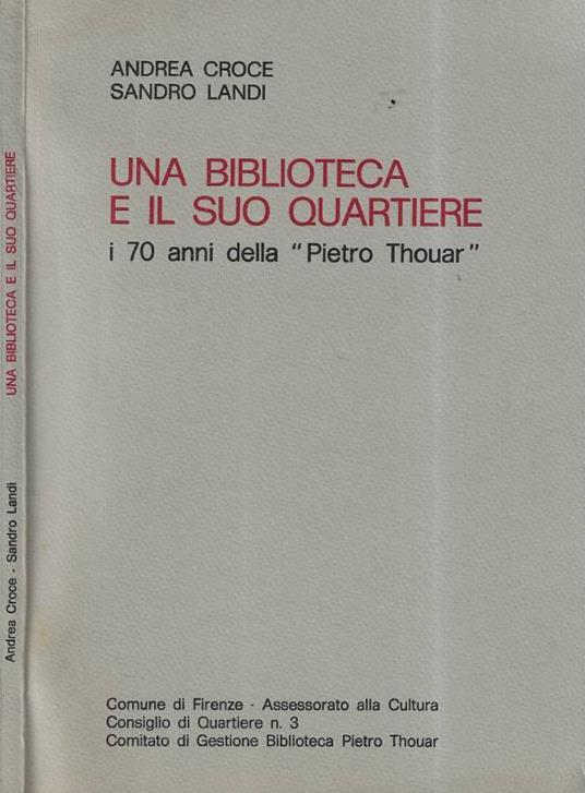 Una biblioteca e il suo quartiere - copertina