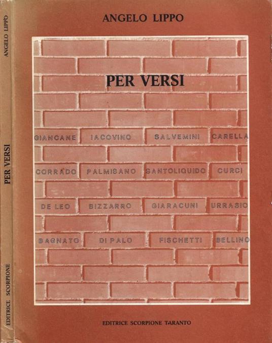 Per Versi - copertina