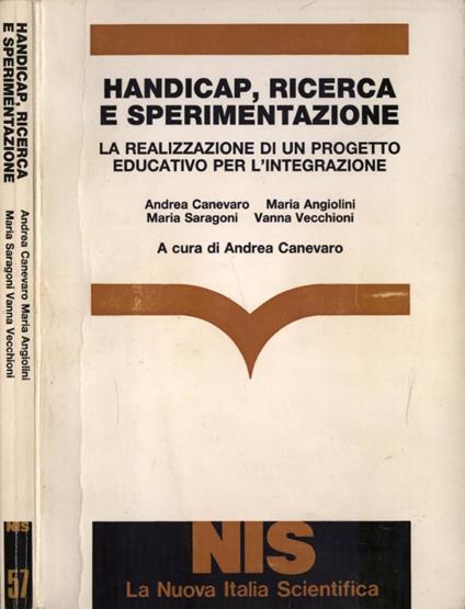 Handicap, ricerca e sperimentazione - copertina