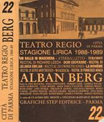 Teatro Regio città di Parma. Stagione lirica 1988-1989