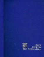 Leggi, Decreti e Normative 1989