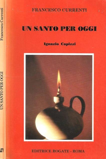 Un santo per oggi. Ignazio Capizzi - copertina