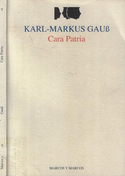 Cara patria - copertina