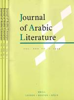 Journal of arabic literature, volume XXX, numero 1, 2, 3, 1999