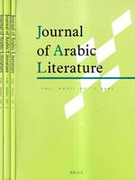 Journal of arabic literature, volume XXXII, numero 1, 2, 3, 2001