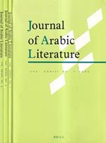 Journal of arabic literature, volume XXXIII, numero 1, 2, 3, 2002