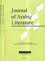 Journal of arabic literature, volume XXXIV, numero 1-2, 3, 2003