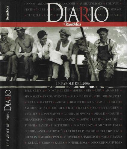 Diario. Le parole del 2006 - copertina