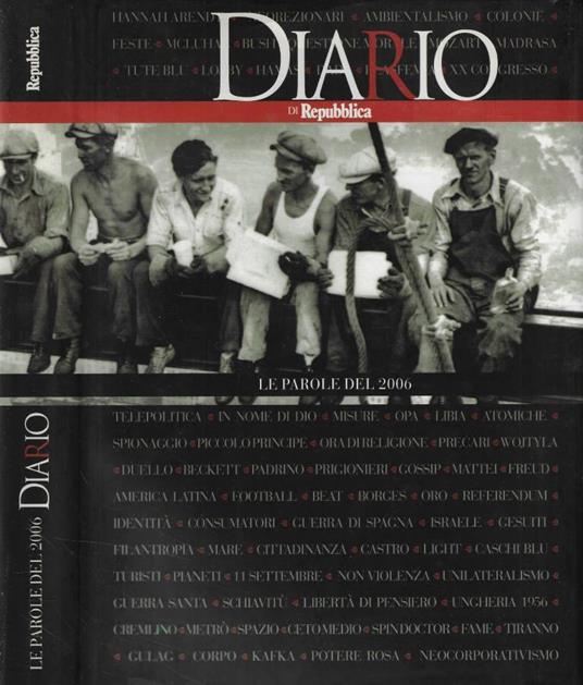 Diario. Le parole del 2006 - copertina