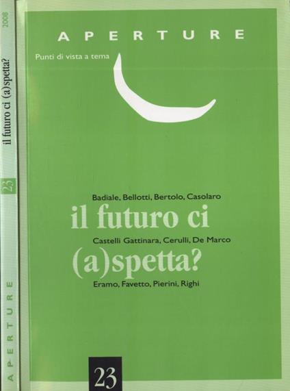 Aperture. Punti di vista a tema n. 23 - copertina