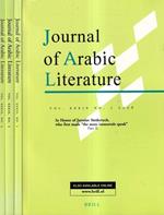 Journal of arabic literature, volume XXXIX, numero 1, 2, 3, 2008