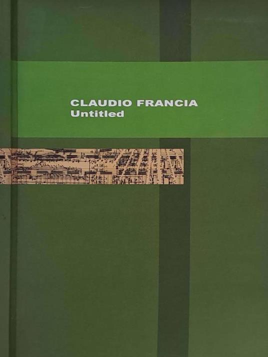 Claudio Francia. Untitled - copertina