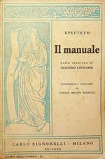 Il manuale: nella versione di Giacomo Leopardi