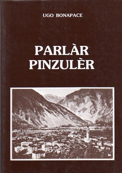 Parlàr pinzulèr: raccolta di vocaboli, modi di dire, proverbi, soprannomi di famiglie, fiabe e filastrocche del dialetto Pinzolese - copertina