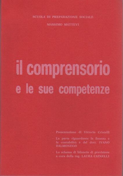 Il comprensorio e le sue competenze - copertina