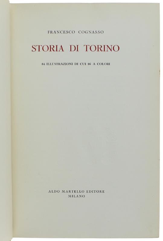 STORIA DI TORINO