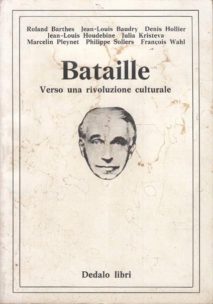 Bataille. Verso una rivoluzione culturale - copertina