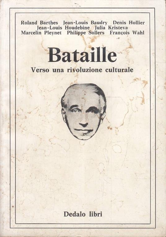 Bataille. Verso una rivoluzione culturale - copertina