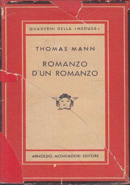 Romanzo d’un romanzo - Thomas Mann - copertina