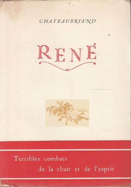 Renè - François-René de Chateaubriand - copertina