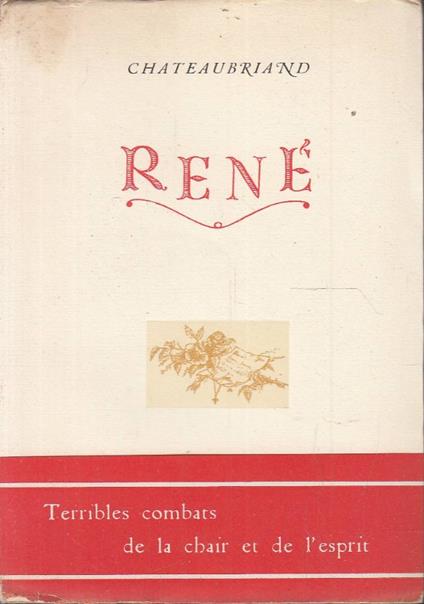 Renè - François-René de Chateaubriand - copertina
