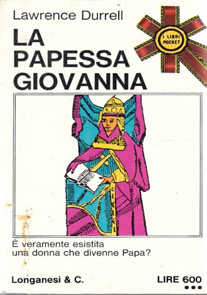 Papessa Giovanna - Lawrence Durrell - copertina
