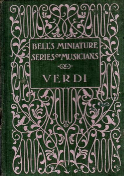 Bell's miniature series of musicians Verdi - copertina