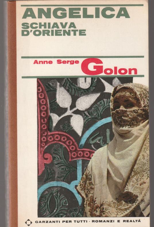 Angelica schiava d'Oriente - copertina
