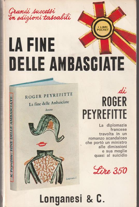 fine delle ambasciate - Roger Peyrefitte - copertina