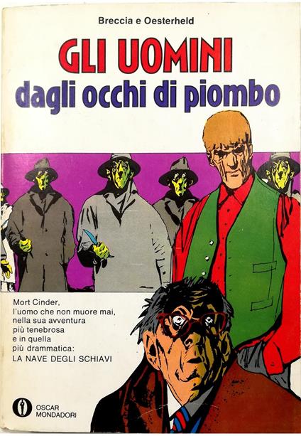 Gli uomini dagli occhi di piombo - La nave degli schiavi - copertina