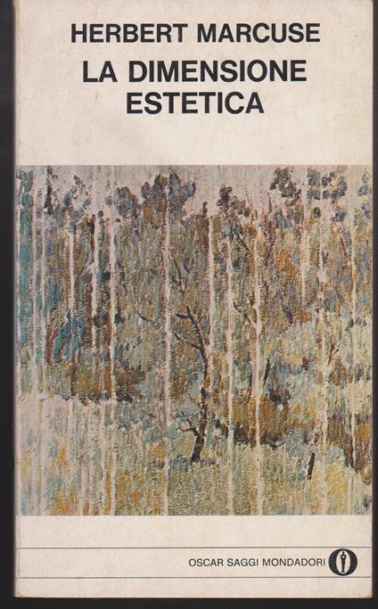 dimensione estetica - Herbert Marcuse - copertina