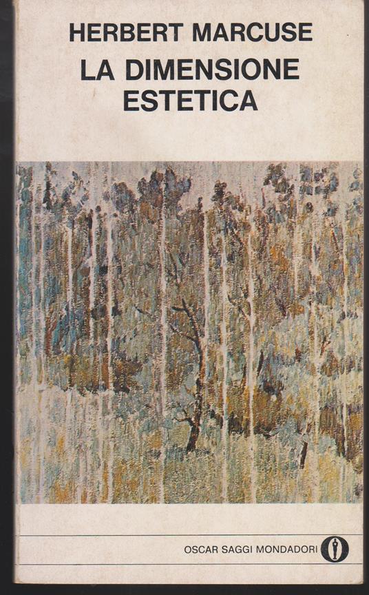 dimensione estetica - Herbert Marcuse - copertina