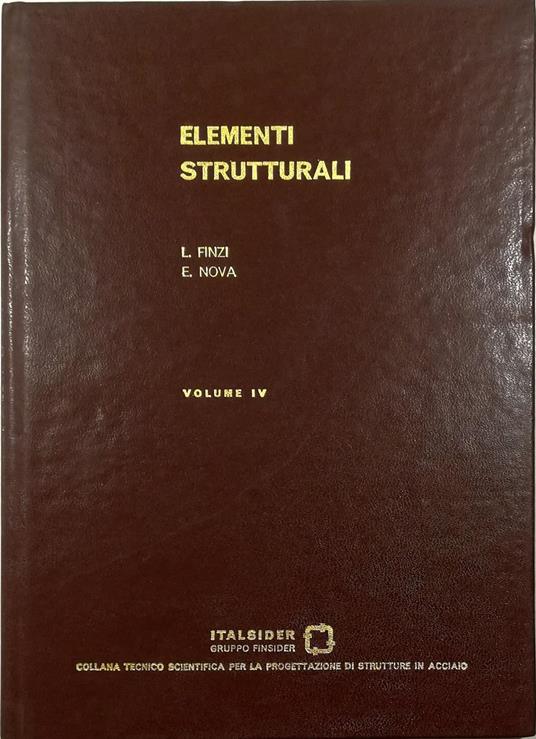 Elementi strutturali - copertina