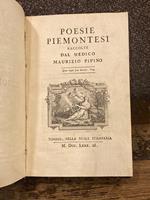 Poesie Piemontesi raccolte