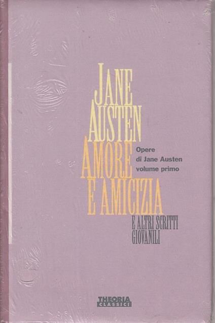Amore E Amicizia - Jane Austen - copertina