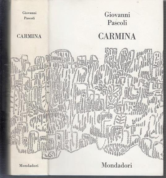 Carmina - Giovanni Pascoli - copertina