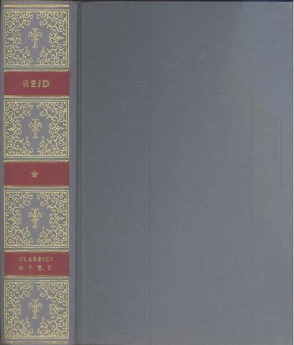 Ricerca Sulla Mente Umana E Altri Scritti - Thomas Reid - copertina