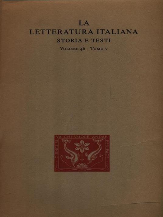 Illuministi Italiani Tomo V - copertina
