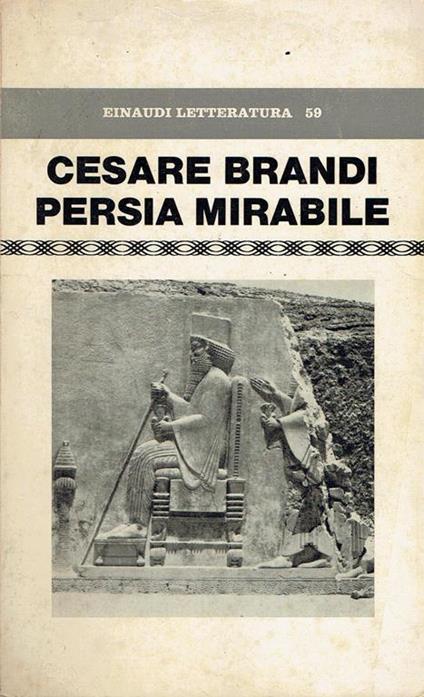 Persia Mirabile - Cesare Brandi - copertina