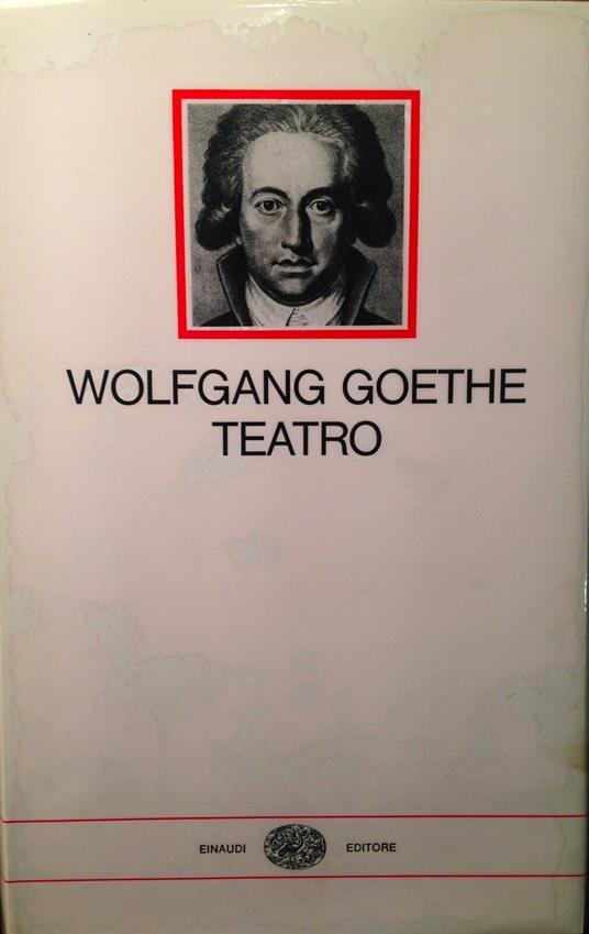 Teatro - Johann Wolfgang Goethe - copertina
