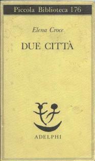 Due Città - Elena Croce - copertina