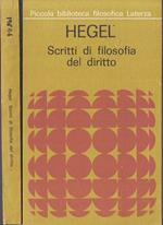 Scritti Di Filosofia Del Diritto
