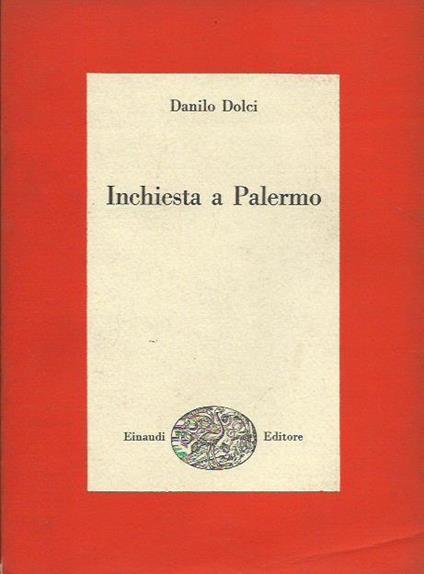 Inchiesta A Palermo - Danilo Dolci - copertina