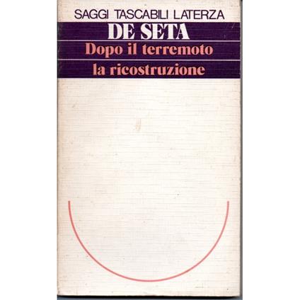 Dopo Il Terremoto La Ricostruzione - copertina