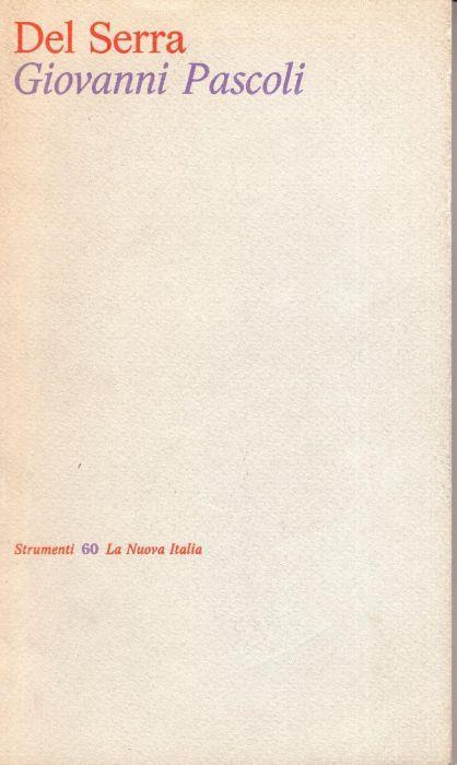 Giovanni Pascoli - copertina