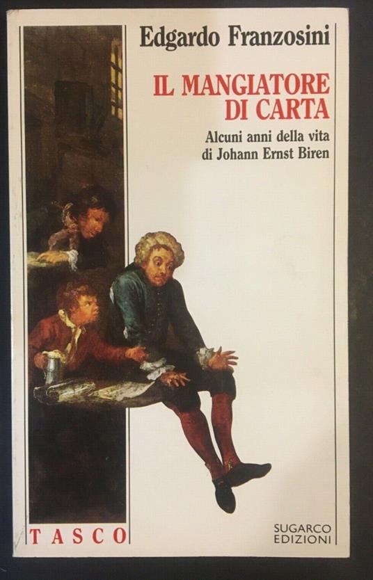 Mangiatore Di Carta - Edgardo Franzosini - copertina