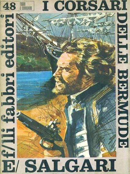 Corsari Delle Bermuda - Emilio Salgari - copertina